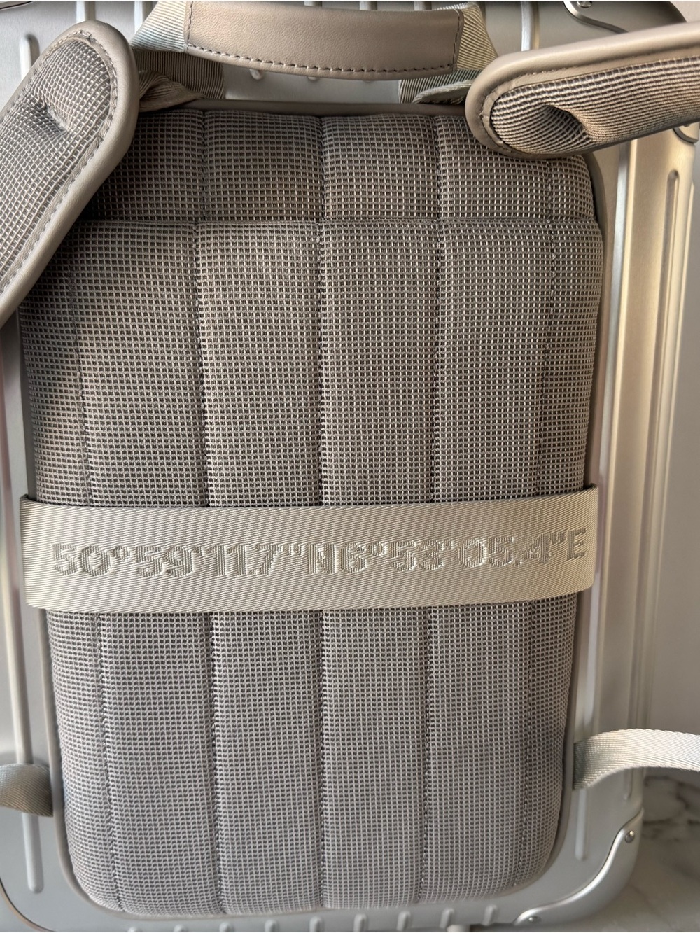 RIMOWA Silver Hard-Shell Backpack Case - Picture 12 of 16